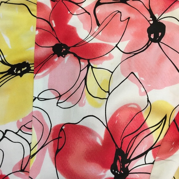 VTG George Stretch One Button Floral Blazer, 6 - Picture 8 of 8